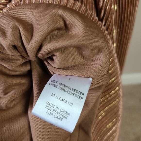 Rose gold maxi dress - Picture 5 of 5